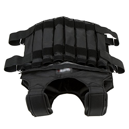 Adjustable Max Loading 20kg Weighted Vest Weight Jacket Exercise Boxing Training Waistcoat Invisible Weightloading Sand Clothing - Thumbnail 4