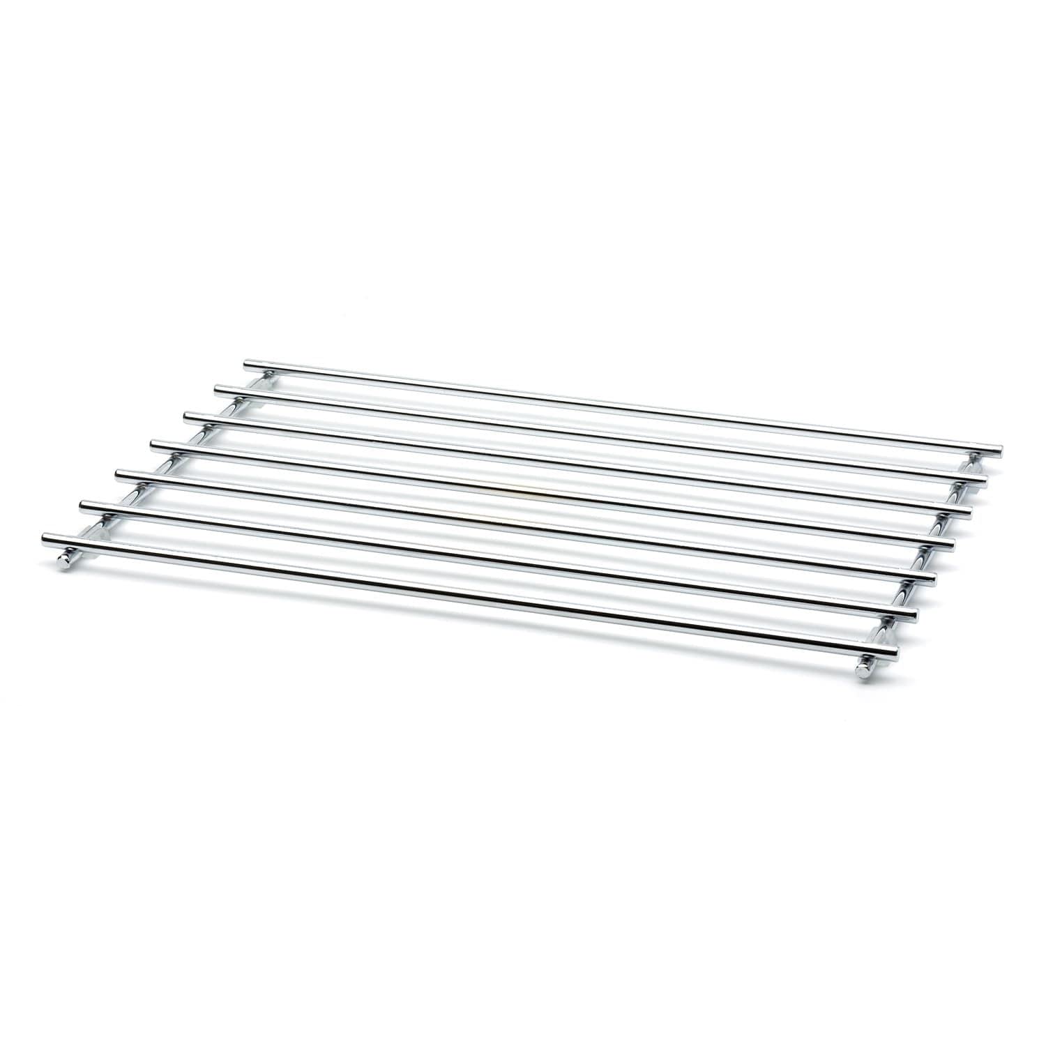 CKB Ltd® Medium Rectangular Metal Trivet Chrome Steel - Premium Worktop Saver Work Surface Protector Metal Mat For Resting Hot Cooking Pots & Pan 40 x 24cm
