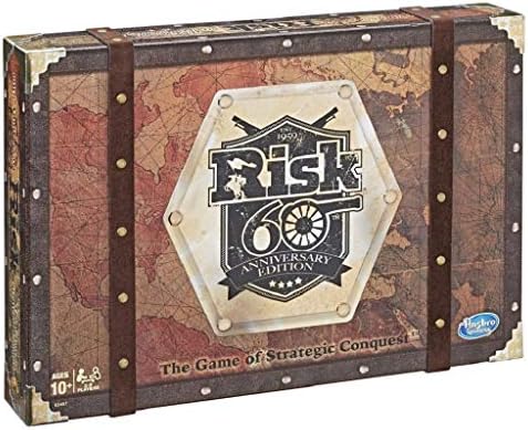 Risk 60th Anniversary Edition Familienbrettspiel Fur Kinder Ab 10 Jahren Amazon De Spielzeug