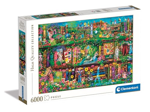 Clementoni Garden Shelf Puzzle - Puzzle 6000 Teile Erwachsene - Puzzle Erwachsene in 168 x 118 cm - Puzzle Erwachsene anspruchsvoll von Clementoni 36532