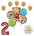 Mayflower Products The Ultimate Daniel Tiger Neighborhood 2nd Birthday Party Supplies and Balloon Decorations