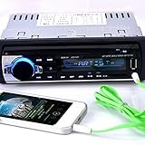 Car Stereo with Bluetooth, Dansrue Universal In-Dash Single Din Car Radio Receiver MP3 Player/USB/SD Card/AUX/FM Radio with Remote Control
