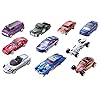 Hot Wheels Set of 10 1:64 Scale Toy Trucks and Cars for Kids and Collectors, Styles May Vary, 54886