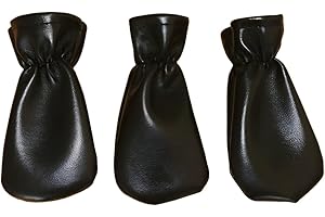 SLEERI Piano Pedal Cover Set, 3 Piece Anti-scratch Protective Case, Black