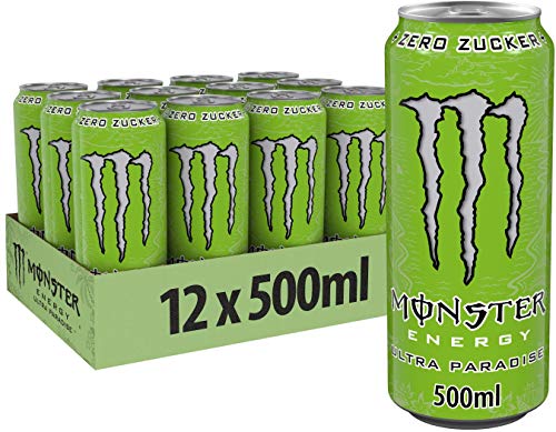 Monster Ultra Paradise, cero azúcar, PMP 500 ml, paquete de 12
