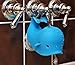 MiniOwls BATHTUB SPOUT COVER - SAFETY GUARD, Blue Whale that Fits Most of the Faucet - 3% is donated to Autism Foundation.
