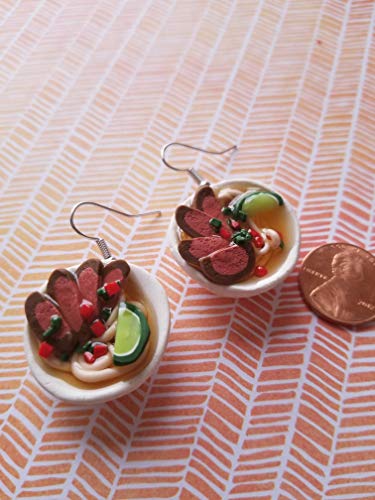 Beef Faux Pho Earrings