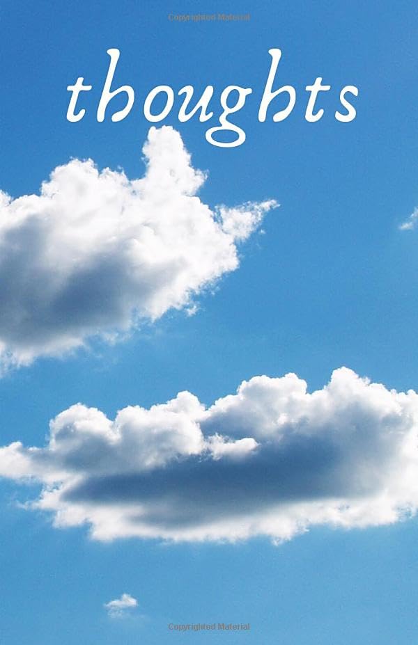 Thoughts Notebook: A5 Lined Notebook
