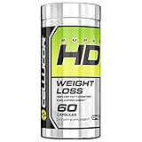 Cellucor SuperHD Thermogenic Fat Burner, Fat Burners For Men & Women, Weight Loss Supplement, 60 Count Capsules