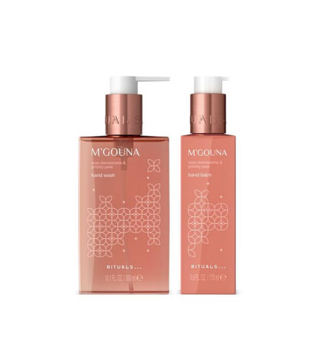 RITUALS M'Gouna Hand wash rose damascena and prickly pear 300ml Hand Balm 175ml Gift Set