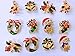 NEW Set of 12 Vintage Inspired Christmas Gold Brooch Lot/Holiday Brooch/Christmas Tree/Snowman/Xmas Pin Lot/Party Favor/