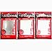 KMC 100 Pochettes Card Barrier Perfect Size Soft Sleeves, 3 Pack/Total 300 Pochettes [Komainu-Dou Original Package], Clear primary