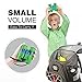 SkyGenius Binoculars for Kids, Mini Binoculars Boys for Bird Watching, Real Optics High Resolution Small Binoculars for Travel Exploring Nature Hiking, for 3-12 Years Old - Green