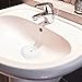 Mudder Silicone Tub Stopper Drain Plug for Kitchens, Bathrooms and Laundries 6 Inches (White)
