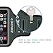 iPhone 17 16 15 Pro Max Armband, JEMACHE Gym Running Workouts Arm Band for iPhone iPhone Air, 17 16 15 14 13 12 Pro Max/Plus (Grey)