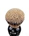 Kent BLK8 Pure Silver Tip Badger Shaving Brush