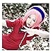 Kadiya Mid Length Pink Anime Cosplay Wig Girl Synthetic Hair