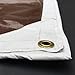 Watershed Innovations HydraTarp 20 Ft. X 30 Ft. Super Heavy Duty Waterproof Tarp - 16mil Thick - White/Brown Reversible Tarp