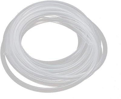 Yesallwas 3mm x 5mm Silicone Tube Flexible Rubber Tubing Water Air Hose Pipe
