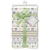 Regent Baby 4 Piece Receiving Blanket, White