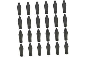Holibanna 24Pcs Rubber Arrow Heads Elastic and Flexible Tips for Carbon Arrows Lightweight