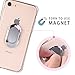 iPhone 7 Case,for iphone 8 case with 360° Rotating Ring Grip Holder Stand Compatible with Magnetic Car Mount Anti-Fingerprint Slim Cover for iPhone 7/7S/8 (clear)
