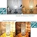 ZEEFO Crystal Table Lamp with WiFi Smart LED Bulb,7W Dimmable Color Changing Light Bulb Compatible with Alexa & Google Home, Elegant Decorative Bedside Table Lamps Ideal for Bedroom, Hotel, Party