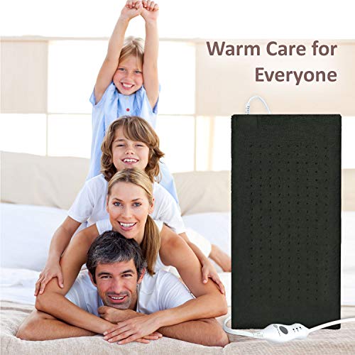 image for XL Heating Pad - Electric Heating Pad for Moist and Dry Heat Therapy -