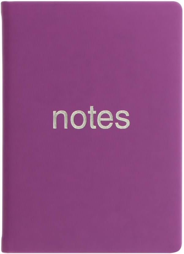 Letts Dazzle A6 Notebook Purple