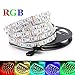 econoLED 12V Flexible SMD 5050 RGB LED Strip Lights, LED Tape, Multi-Colors, 300 LEDs, Non-Waterproof, Light Strips, Color Changing, Pack of 16.4ft/5m Strips