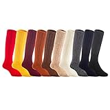 Lian LifeStyle Unisex Baby Children 2 Pairs Knee High Wool Blend Boot Socks 3 Sizes 14 Colors Boy