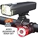 BrightRoad Rechargeable 800 Lumens Bike Light Front and Back Bicycle Lights USB Headlight & Tail Lights IPX6 Waterproof for Cycling - Strong Led Flashlights Increase Visibility Safety Rear Light