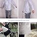 Foxnovo Rain Ponchos DISPOSABLE Raincoats with Cap-5 PCS
