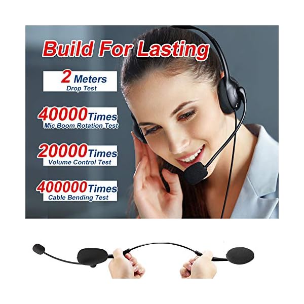 TINGDA-USB-Computer-Headset-Lightweight-PC-Headset-with-Microphone-Noise-Cancelling-Wired-Headphones-Business-Headset-for-Skype-Webinar-Cell-Phone-Call-Center-Clear-Chat-Ultra-Comfort TINGDA USB Computer Headset, Lightweight PC Headset with Microphone Noise Cancelling, Wired Headphones Business Headset…