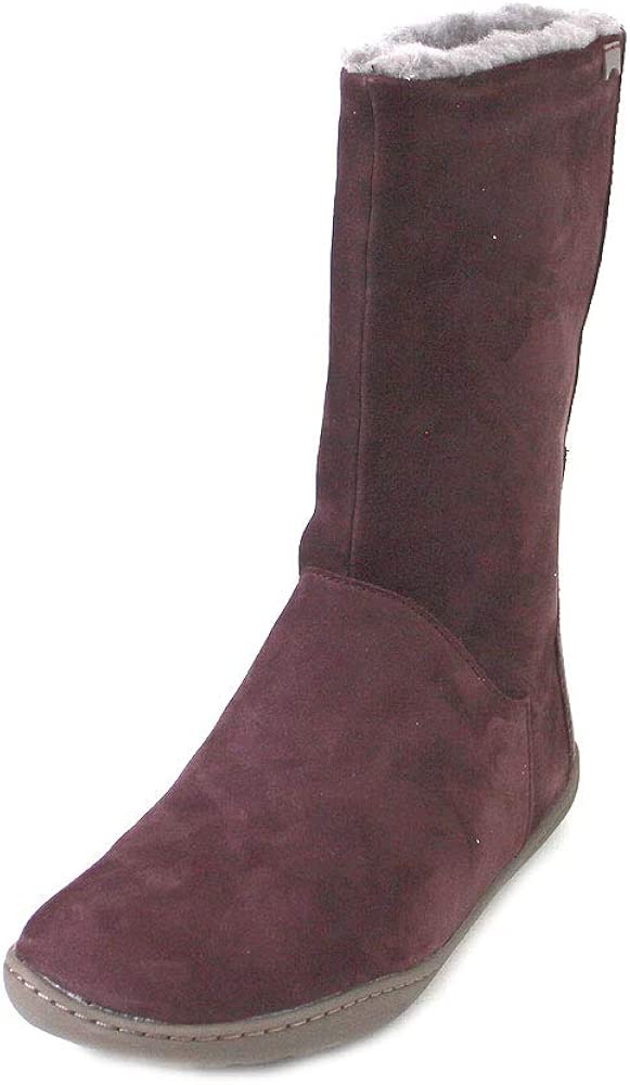 botas granates mujer