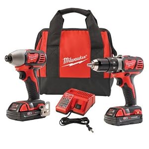 Image of Milwaukee 2691-22 18-Volt Compact Drill and Impact Driver Combo Kit
