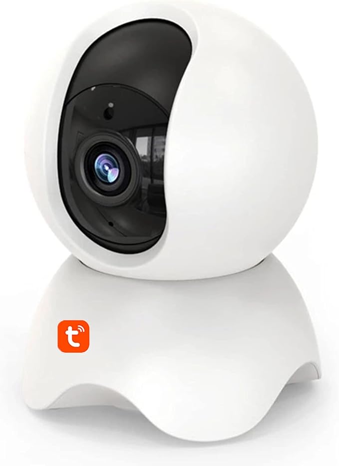 Tuya Smart WiFi Drahtlose IP Kamera 1080P Nachtsicht Home Security 360 Auto Track CCTV berwachung BabyphoneCamera 64g