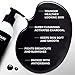 ULTIMATE Organic Face Wash with Activated Charcoal - Antiaging Cleanser Made With 100% Natural Ingredients - 6oz Exfoliating Mens Facial Scrub