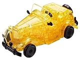 KSB 3D Assembly Crystal Puzzle-Classic Car(Yellow)