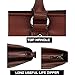 Laptop Bag for Women,Business Computer Bags for Women Up to 15.6 Inch,Multi Pockets Zippered Laptop Tote,Coffee
