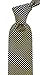 Neckties By Scott Allan - Navy Blue Yellow Diamond Mens Tie