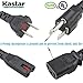 Kastar Laptop AC Adapter for Toshiba Satellite A135 A135-S4527 A205 A305 A205-S5000 A205-S5804 A205-S5825 A205-S5831 A215-S5818 A215-S5837 A305d-S6848 l305d-S5934 M305d M305D-S4830 M305D-S4831 P205D