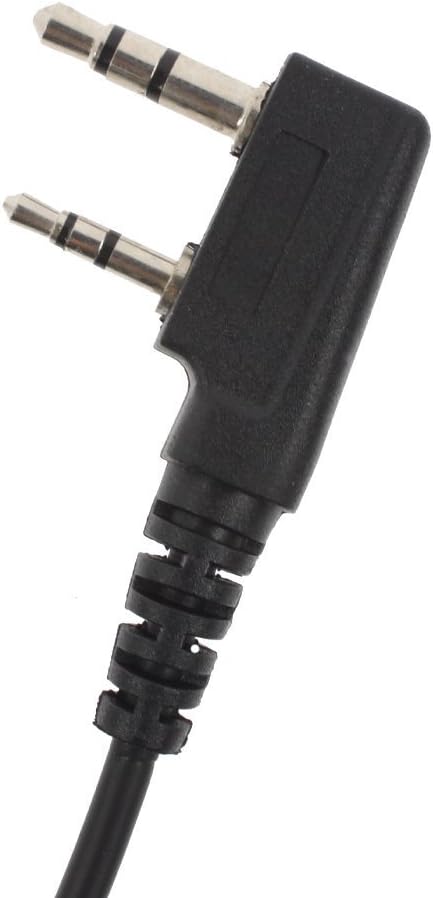 Tenq Covert Acoustic Tube Earpiece Headset Mic with Finger PTT for Kenwood Radio Tk3118 Tk3130 Tk3131 Tk3160 Tk3170 Tk3173 Etc 2pin: Home Audio & Theater