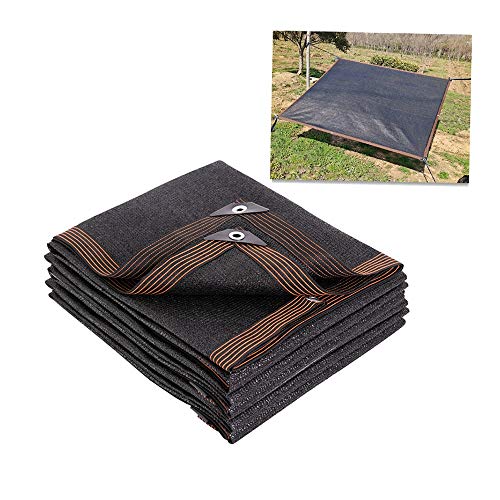 HUAHUA Sonnensegel Schwarzes Schattierungsnetz Verschlüsselung Verdickt Markisenschatten Segel, Sonnenschutz…