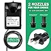 Homasy Upgraded 400GPH Submersible Water Pump with 36 Hours Dry Burning, 25W Fountain Water Pump with 5.6ft Power Cord for Aquarium, Pond, Fish Tank, Water Pump Hydroponics