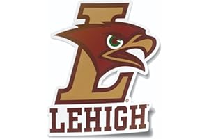 Lehigh University Block L Mountain Hawks Brown Weatherproof Vinyl Sticker Car Decal from Nudge Printing