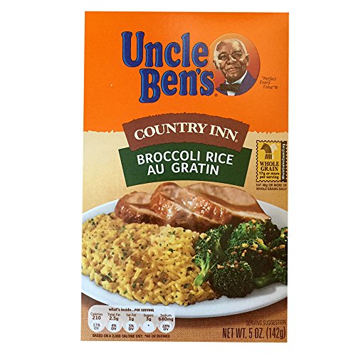 Uncle Ben's Country Inn Broccoli Rice Au Gratin, 5 oz, 4pack Food
