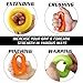 Hand Grip Strengthener Rings,A Forearm Wrist & Finger Exerciser,Life Time Warranty!Perfect Trainer for Rock Climbing, Athletes & Musicians Stress Relief & Rehabilitation,Set of 3 Resistance Levels.
