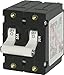 Blue Sea Systems 7242 A-Series White Toggle Circuit Breaker - Double Pole 50A