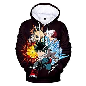 Jongens en meisjes nieuwigheid sweatshirt kinderen hoodies anime mijn held academie hoodie boku geen held academie mhaa…